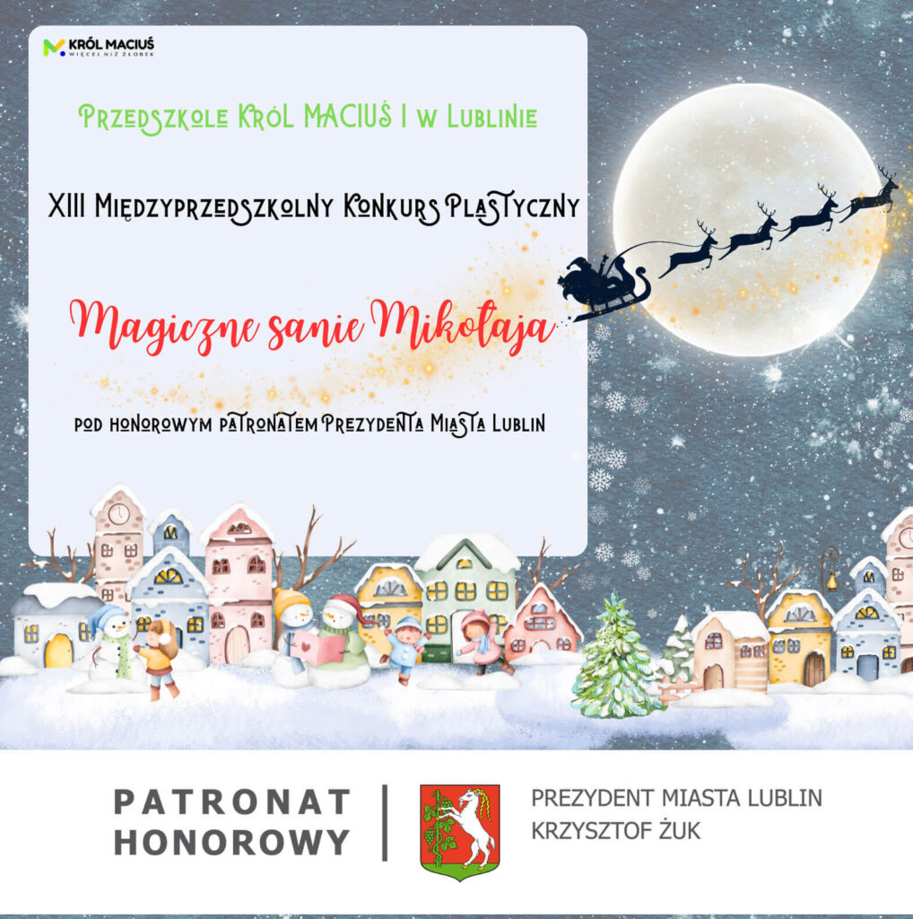Wyniki XII Bożonarodzeniowego Konkursu Plastycznego „Magiczne sanie Mikołaja”