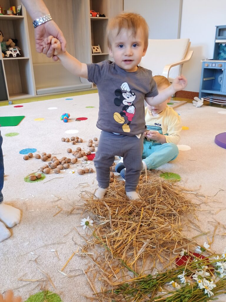 Zajęcia na&nbsp;ścieżce sensorycznej